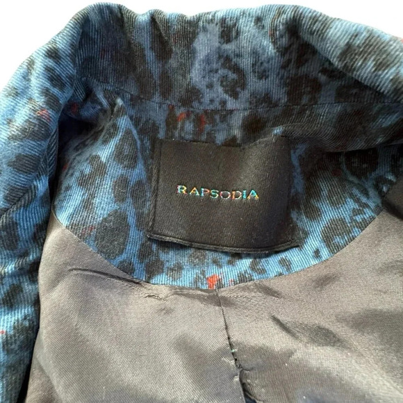 Rapsodia Women's Jean Jacket/Blazer Distressed Size XS Scene Rocker - Picture 7 of 7